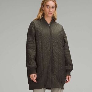 Lulu Long Reversible Coat Oversized Fit!